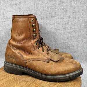 Ariat Cascade Boots Men's 12 D Lace Up Work Leather Western